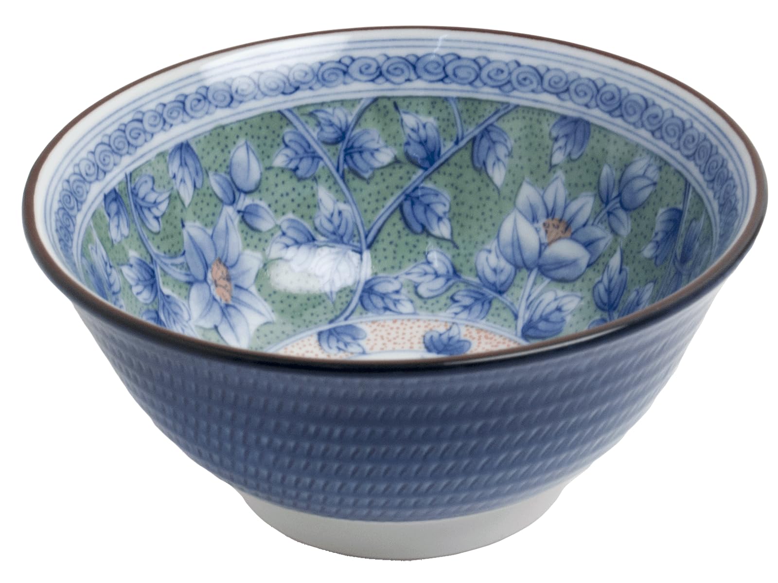 Luxe - Ensemble de bols - Exclusif - Set de bols 6 - Vaisselle Japonaise - Motif floral - Plats Japonais - Bol à soupe - Bol à nouilles