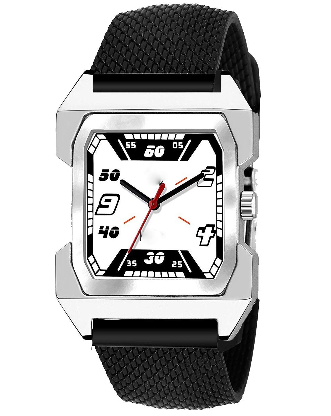 HORCHIS Casual Analog Black & White Dial Mens Leather Watch-HORC_ENT_11324 (B08BG2QVV9) Amazon Price History, Amazon Price Tracker