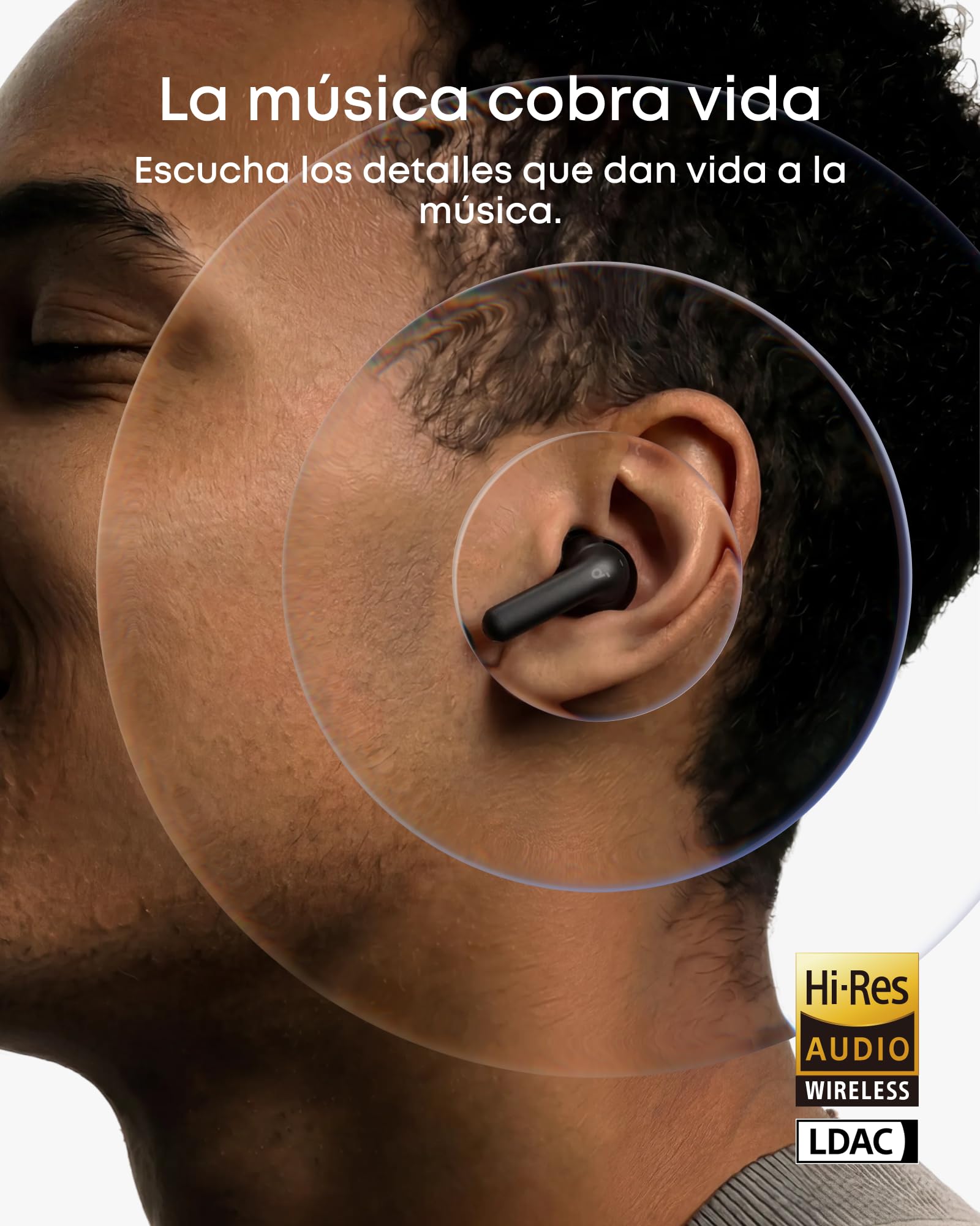 Soundcore Anker P42i, Auriculares Bluetooth con ANC, 56h, IP55 | Adaptive ANC,56-Hour Battery Life, AI-Powered Calls with 6 Microphones, Wireless Charging