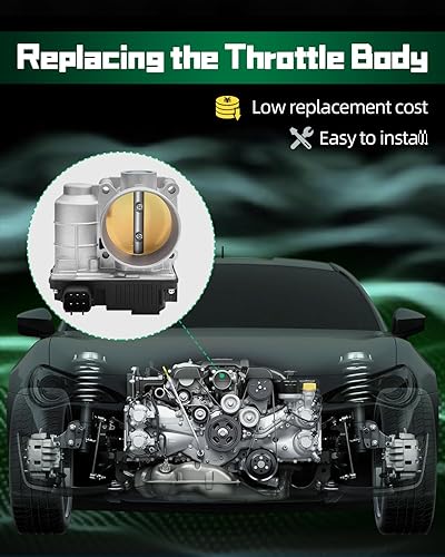 Miniatura 4 de SCITOO Cuerpo del acelerador 16119JF00B Acelerador automotriz Ajuste para Nissan para Altima para Sentra 2.5l 2002-2006, para Nissan para X-Trail