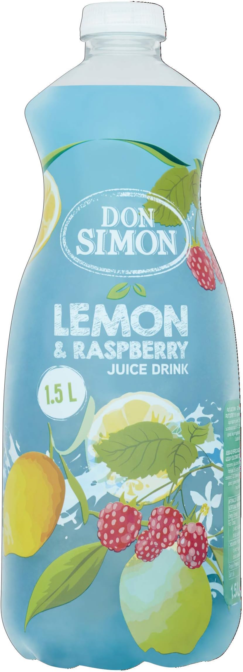 Don Simon Lemon & Raspberry Juice Drink 6 Bottles of 1.5 Litre