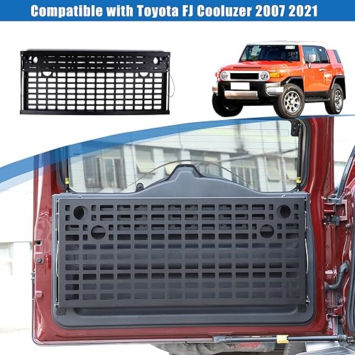 Miniatura 6 de Para Toyota FJ Cruiser 2007-2021 consola central de auto Bolsa de almacenamiento lateral Bolsa de almacenamiento para maletero (estante de