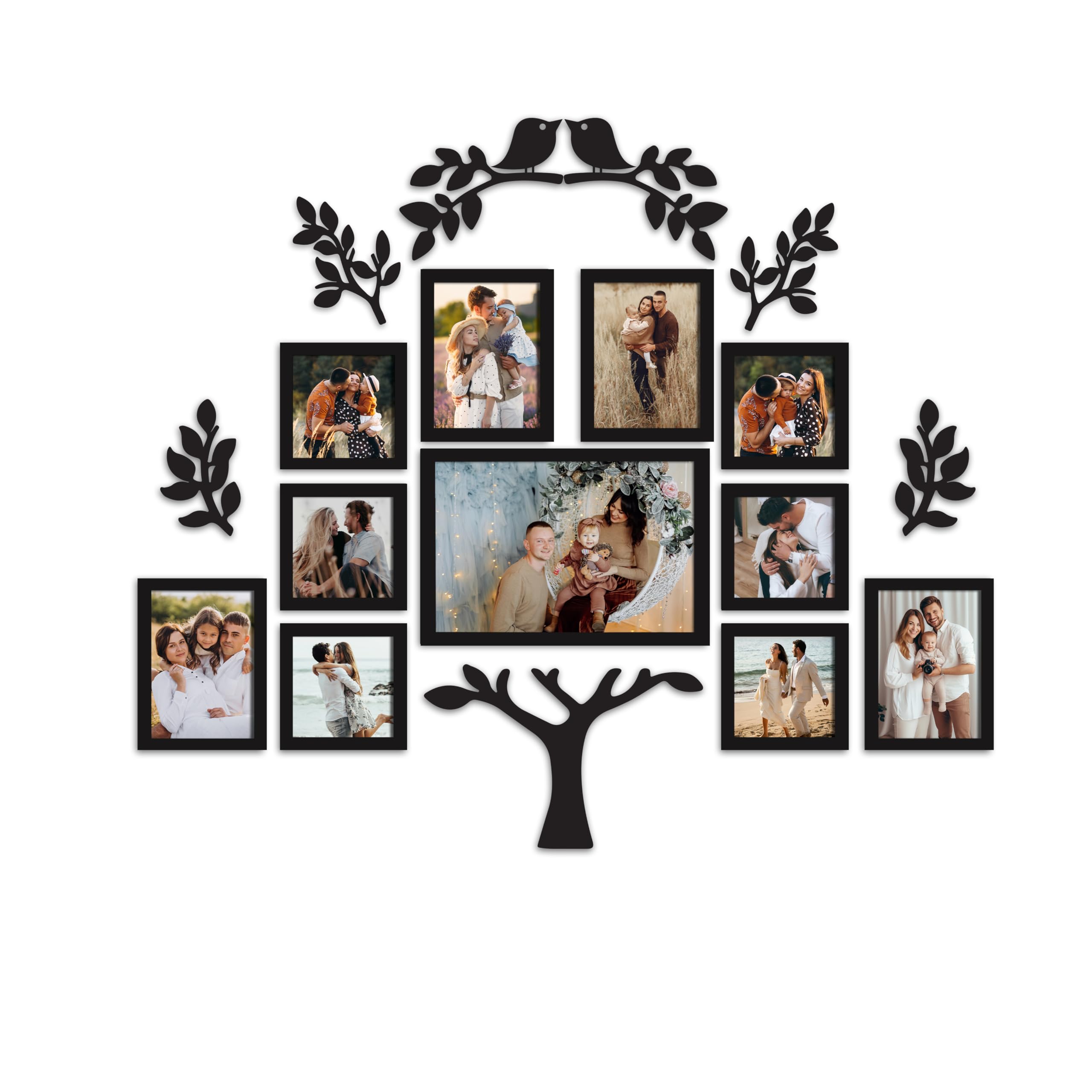 Family Tree Photo Frame Set - Decorate Your Walls! -5