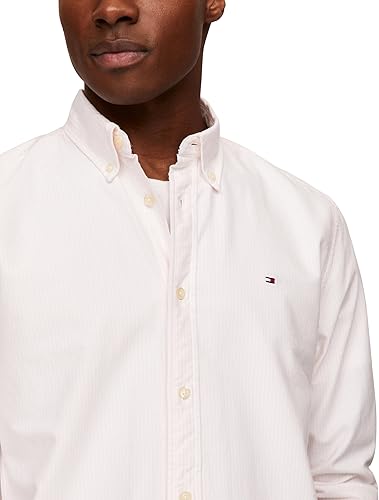 Miniatura 3 de Tommy Hilfiger Camisa Oxford de manga larga con botones para hombre en ajuste regular