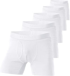 Men's 5-Pack One Size Boxer Briefs for Gifting or for Yourself