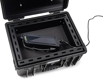 B&W Mallette de Transport de Batteries - battery.case P908.16 - noir B&W Mallette de Transport de Batteries - battery.case P908.16 - noir