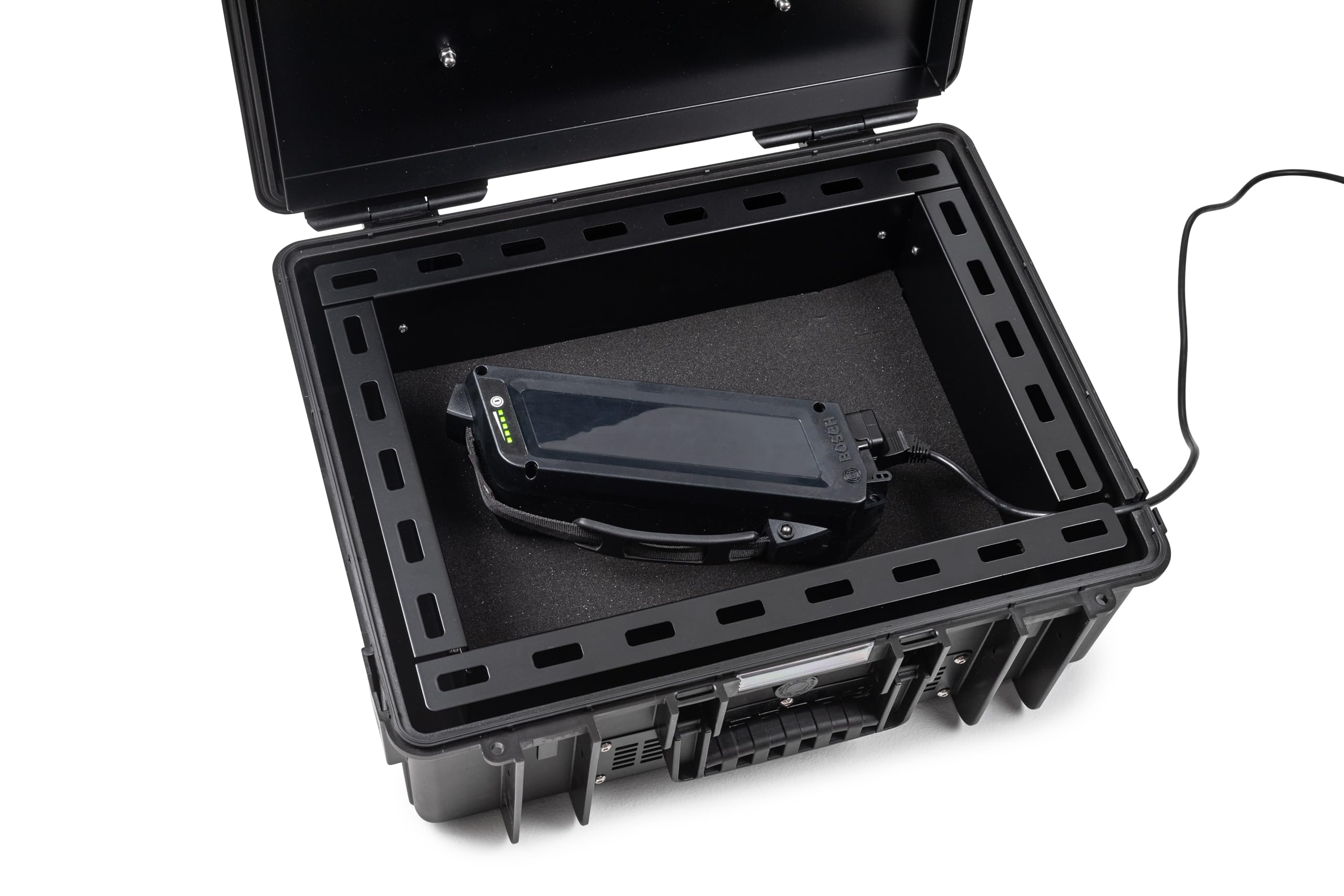 B&W International Battery.Case P908.8 Mallette de Transport pour Batteries Lithium-ION Jaune Charge maximale 8 kg, Jaune, 51 x 42 x 22 cm, Mallette à Piles