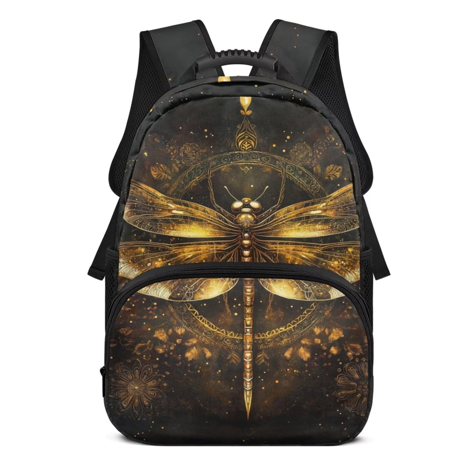 Freewander Dragonfly Backpack for Teen Girls 17 Inch Large Capacity School Bookbag for Middle High School Backpack for Girls 12-14 14-16 Lightweight