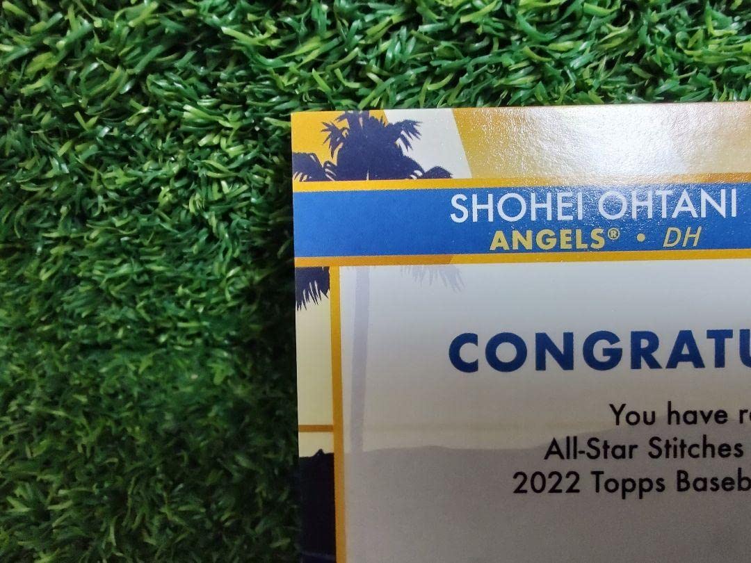 Amazon.co.jp: 50枚限定 topps 2022 大谷翔平 オールスター