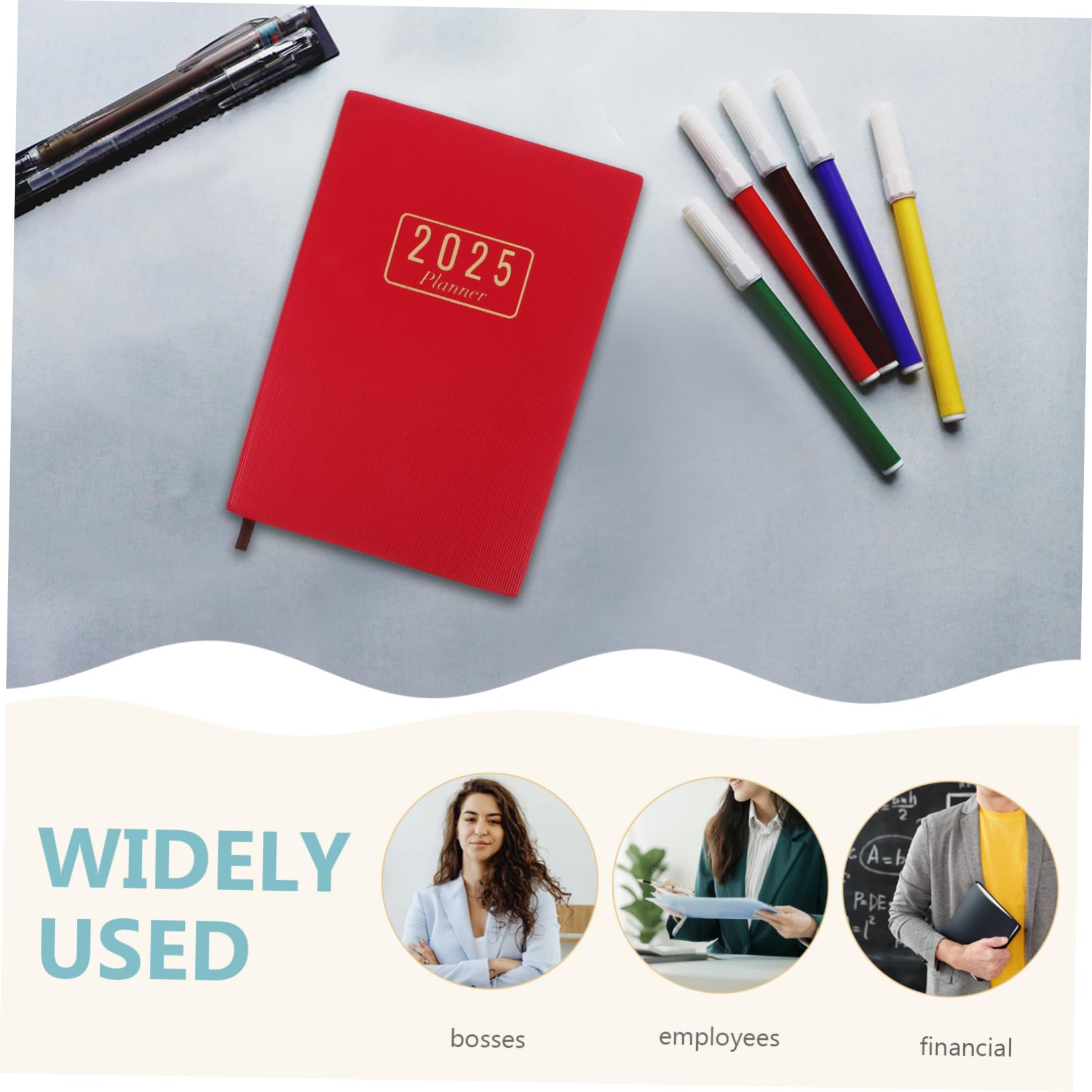 2 Set Planner Mensile e Giornaliero con Adesivi Indice Mese Notebook Accademico per e Organizzazione
