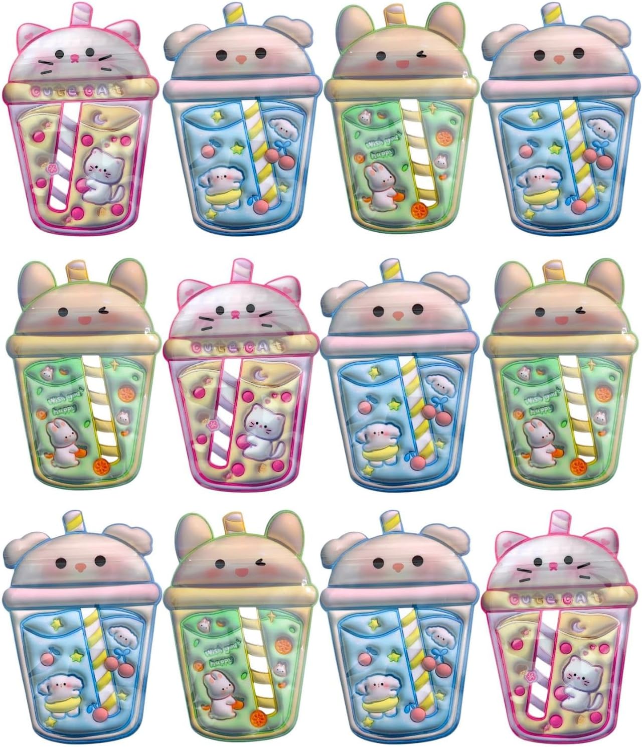 TERA 13 Guddy Bags, Party Favor Bags, Cookie Bags Birthday Party Return Gift Bags, Goody Bags for Return Gifts for Kids, Ziplock Bags Storage, Reusable Freezer Bags (24pcs)