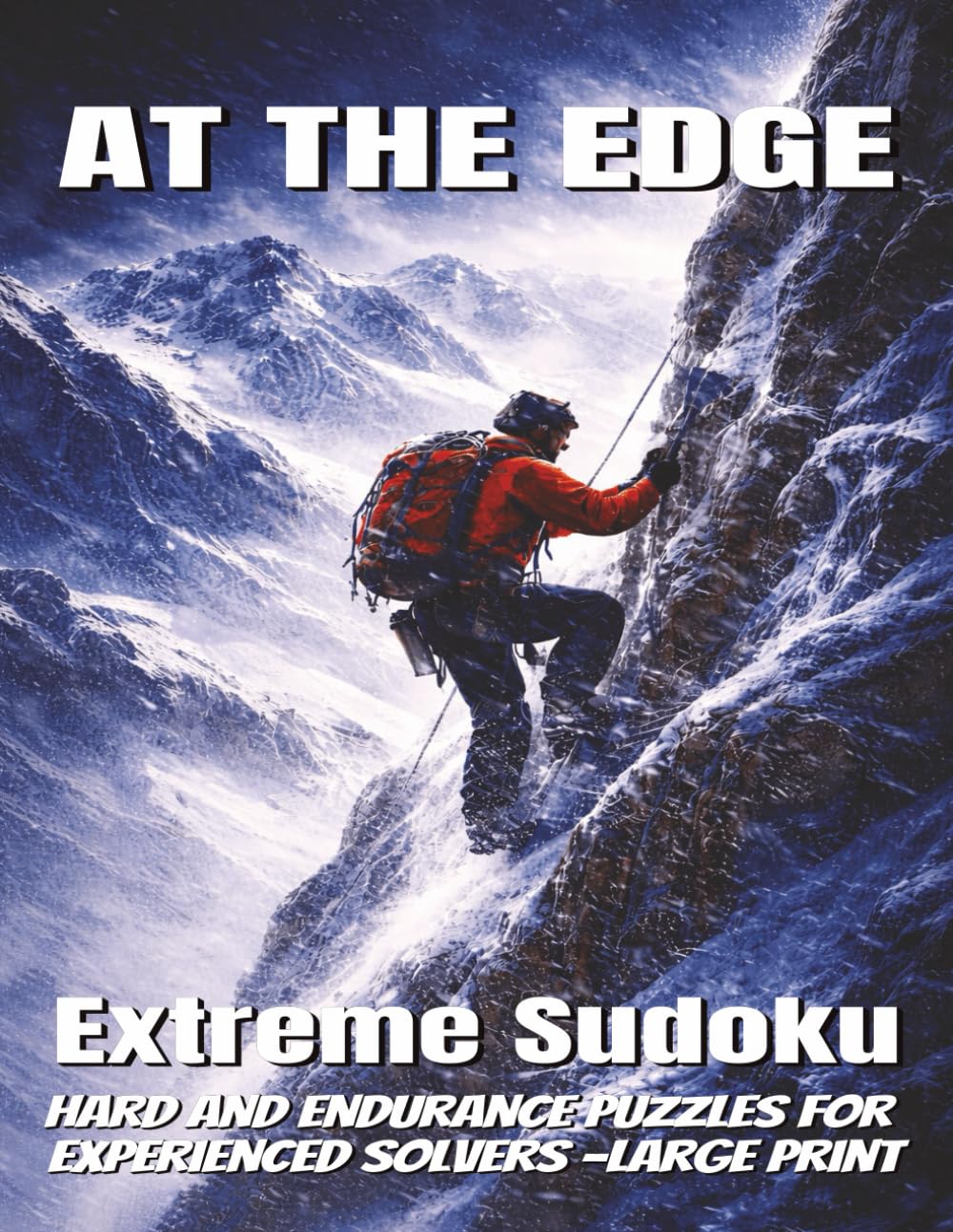 At The Edge : Extreme Sudoku: Hard and Endurance Puzzles for Experienced Solvers -Large Print (Extreme Sudoku Series)