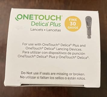 OneTouch Delica Lancet 30G (100 Count)