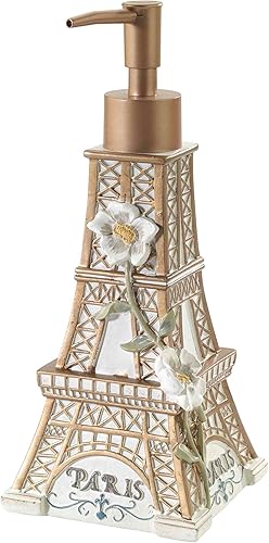 Miniatura 5 de Avanti Linens - Tarro cubierto, tarro decorativo para baño o cocina, multiusos (colección Paris Botanique)