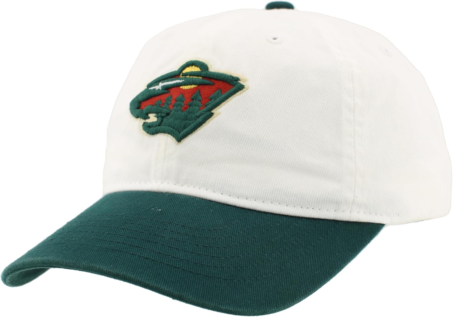 ZHATS NHL Unisex-Adult NHL Officially Licensed Adjustable Hat Scholarship Icon White