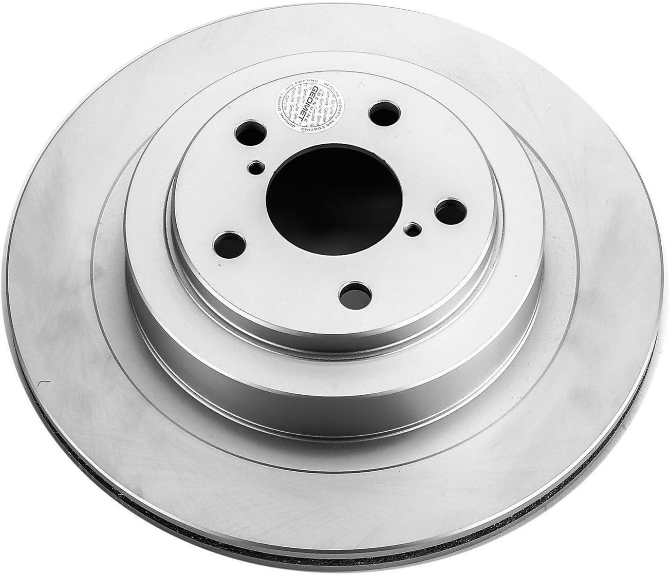 PowerStop Evolution Fully Coated Rear Brake Rotor For Subaru Impreza 2006-07 | Subaru Legacy 2005-09 - Direct OE Disc Rotor Upgrade, JBR1163EVC