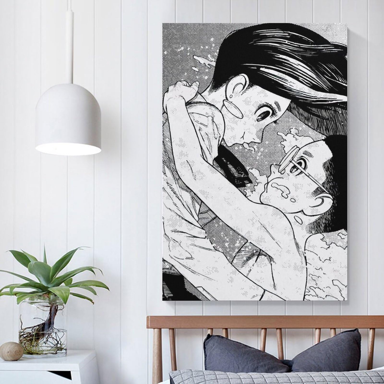 Amazon.co.jp: ダンダダン アニメポスター 1 キャンバスアート