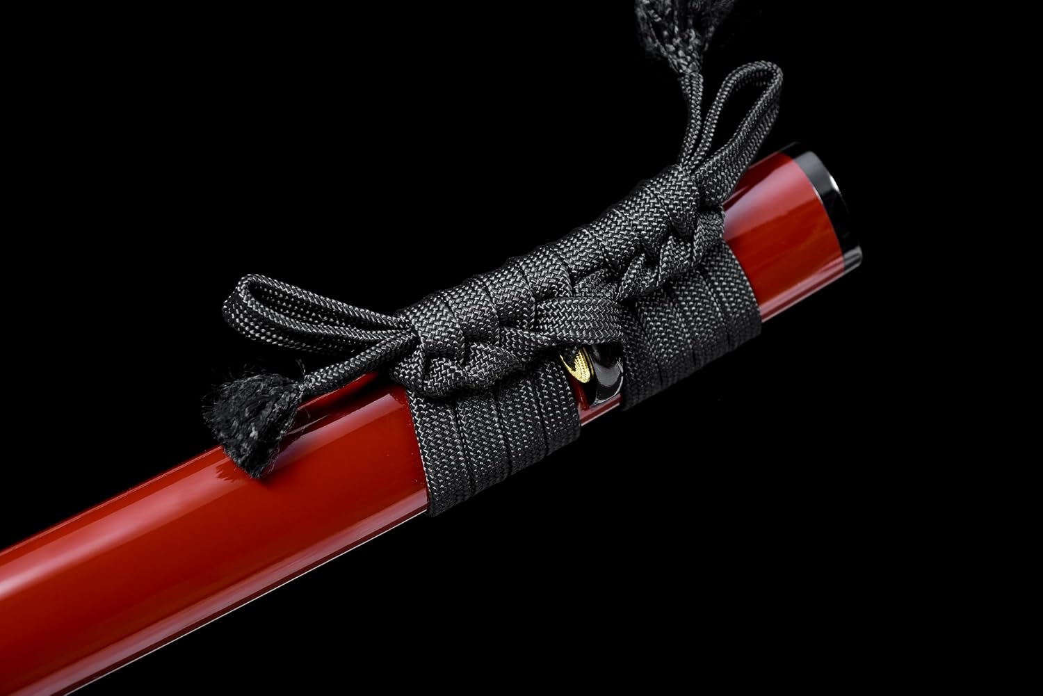 Real Handmade Katana Sword – Full-Tang Samurai Sword with High Carbon Steel Blade, Razor Sharp Cutting Edge, Traditional Wooden Handle & Sheath- Katana for Display & Collectors