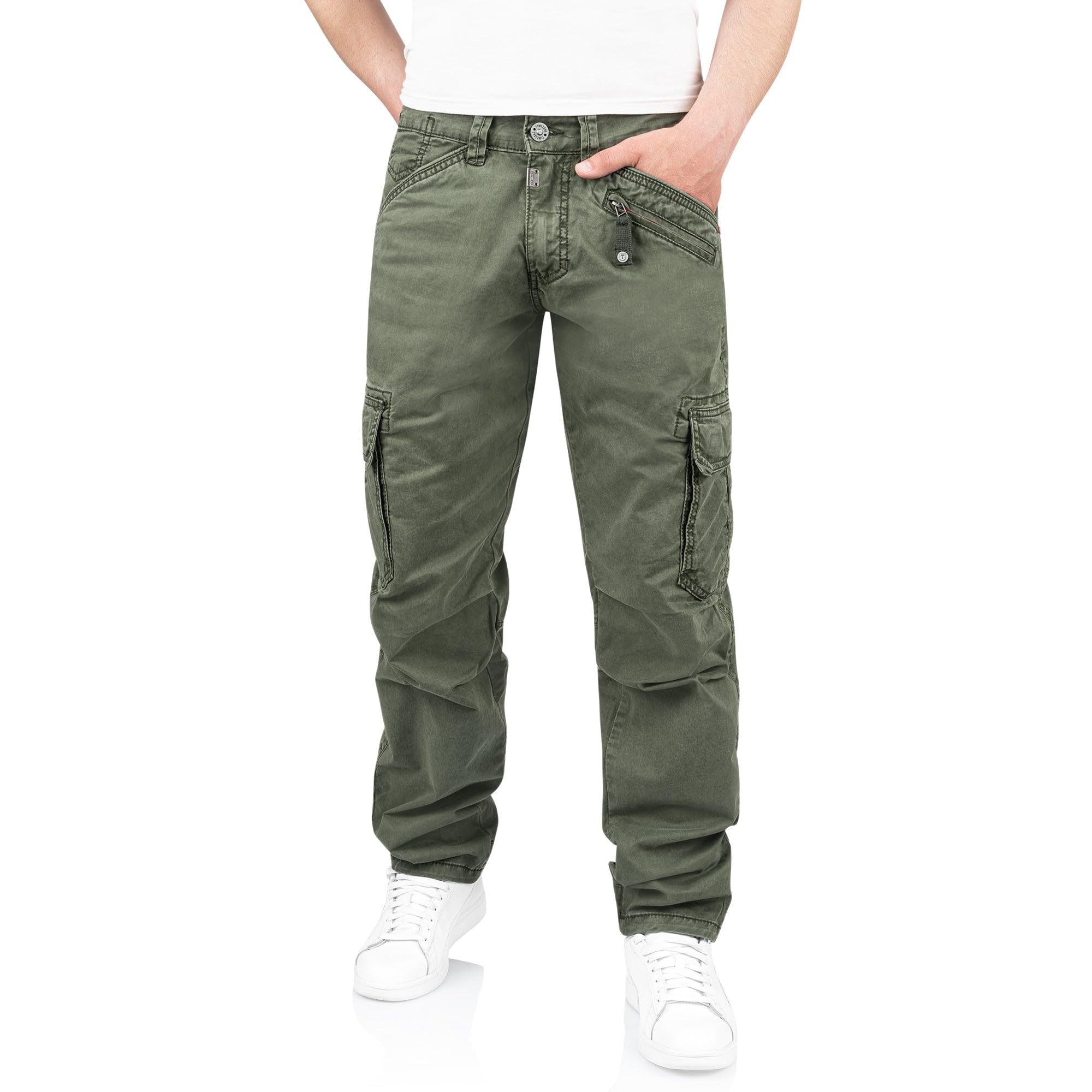 Timezone Regular BenTZ Herren Cargojeans Cargohose stylisch, Verschiedene Waschungen