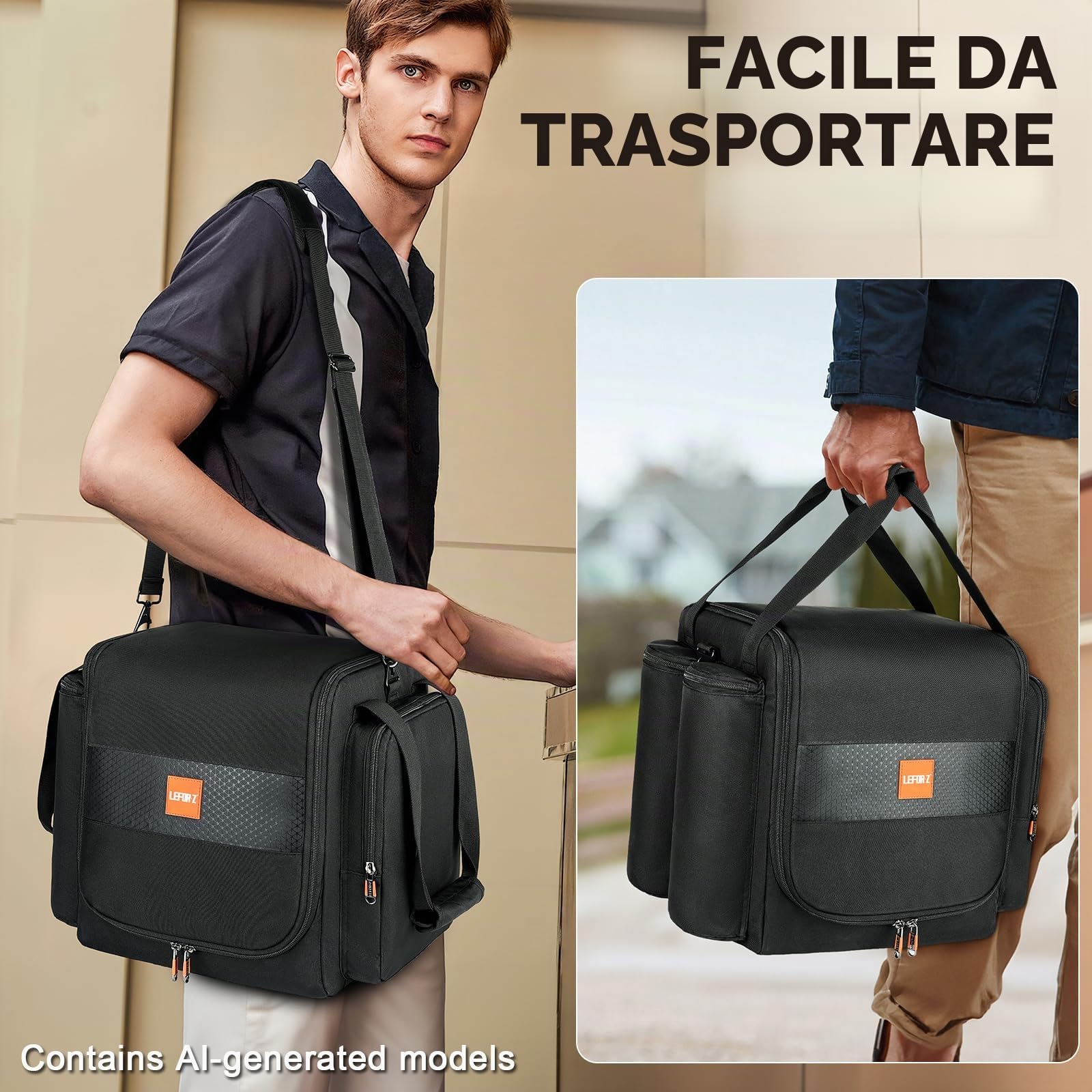 Custodia da viaggio compatibile con JBL Partybox Encore Essential 2/Encore 2,borsa portatile per altoparlante adatta per Encore con tracolla,tasche extra per microfono,caricabatterie,accessori,nero