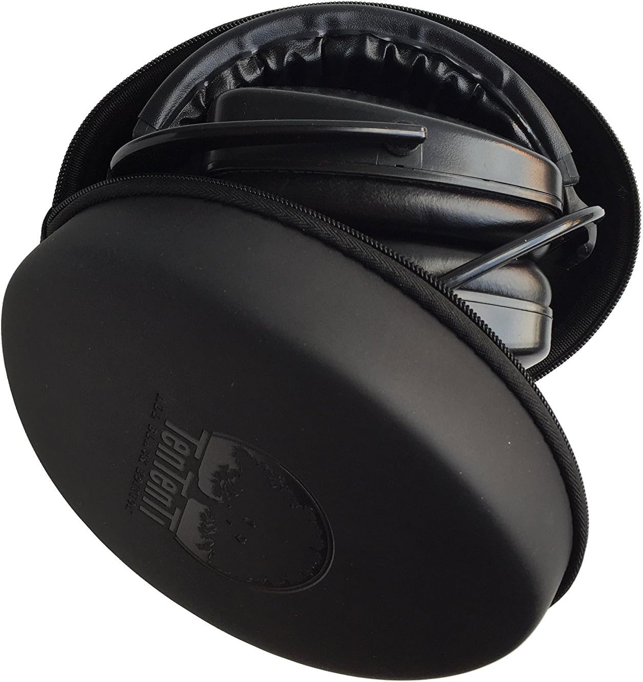 All Purpose Earmuffs in Black - Best for In Flight Sleeping, Studying, Shooting Range - Hearing Protection - 27 NRR - Safety Ear Muffs come with Protective Case