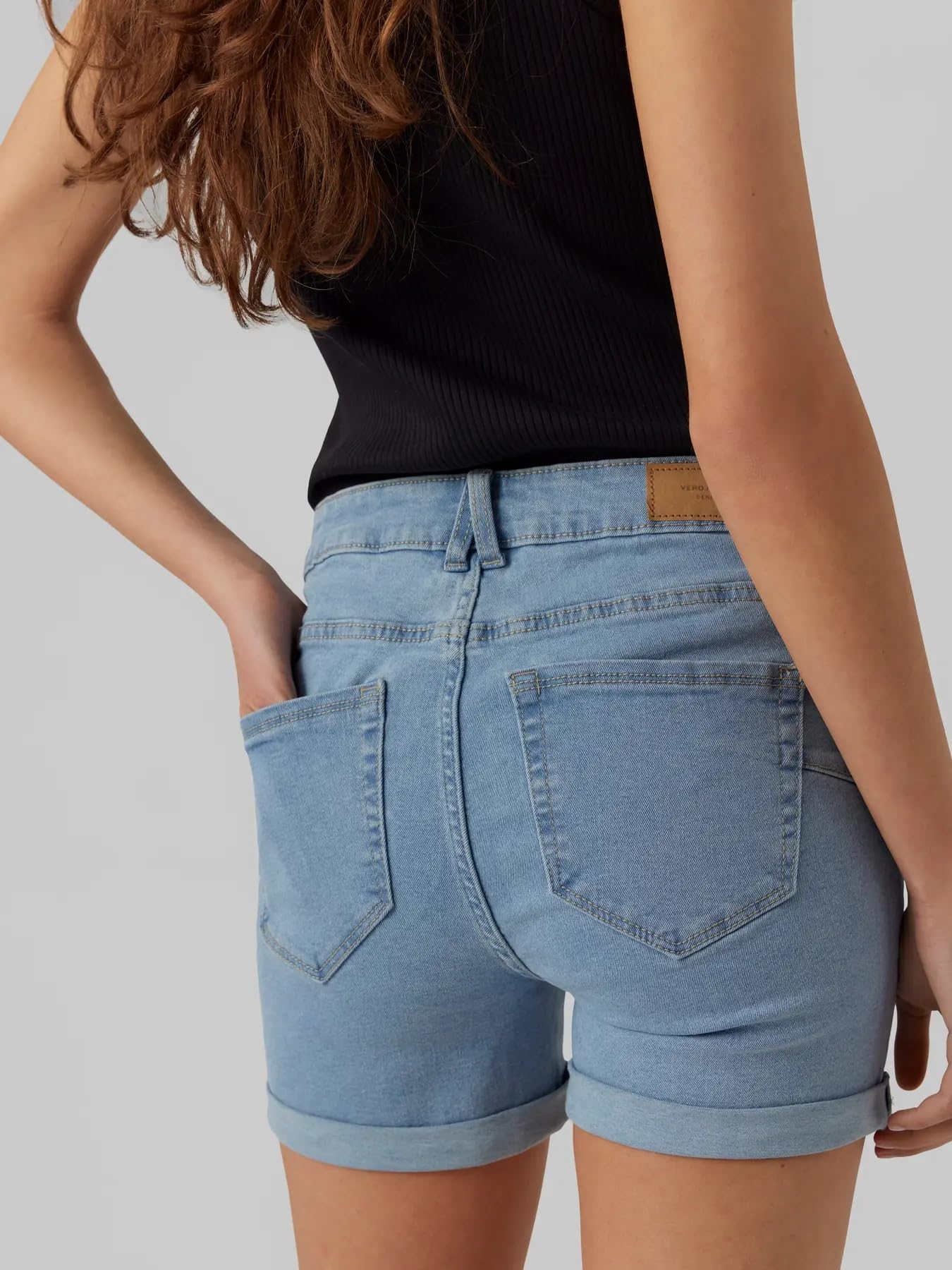 Vero Moda Vmluna Mr Fold Shorts Mix GA Noos Femme