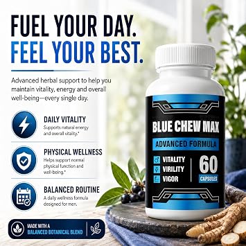 Blue Chew Gold for Men, 60 Capsules