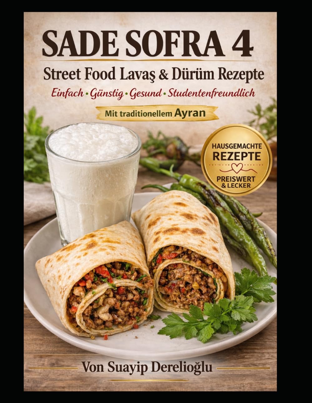 Street Food Lavaş & Dürüm Rezepte Einfach • Günstig • Gesund • Studentenfreundlich: Einfach • Günstig • Gesund • Studentenfreundlich (Sade Sofra Series)