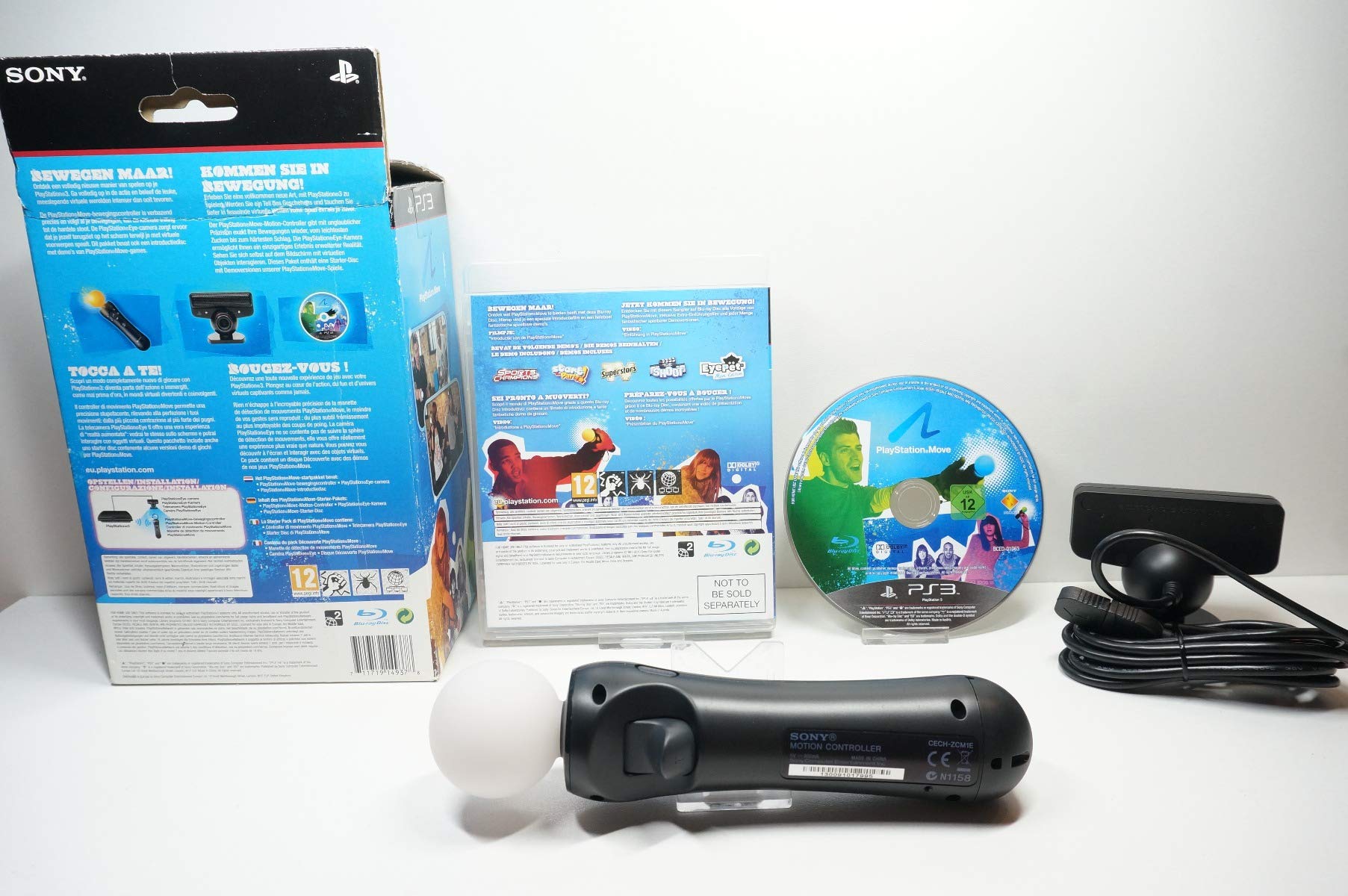 Pack découverte PlayStation Move (Manette + camera PlayStation Eye + disque démo)