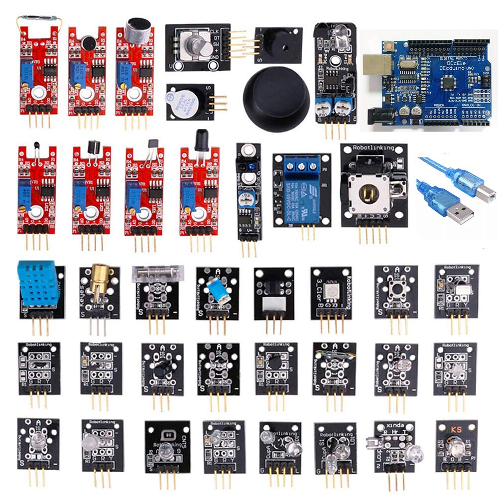 See full amazon price history chart for REES52 37 in 1 Sensor Module Kit + UNO R3 ATmega328P CH340 + USB Cable for Arduino Compatible & Raspberry Pi REES52 37 in 1 Sensor Module Kit + UNO R3 ATmega328P CH340 + USB Cable for Arduino Compatible & Raspberry Pi (B078NW374S) Amazon Price History, Amazon Price Tracker
