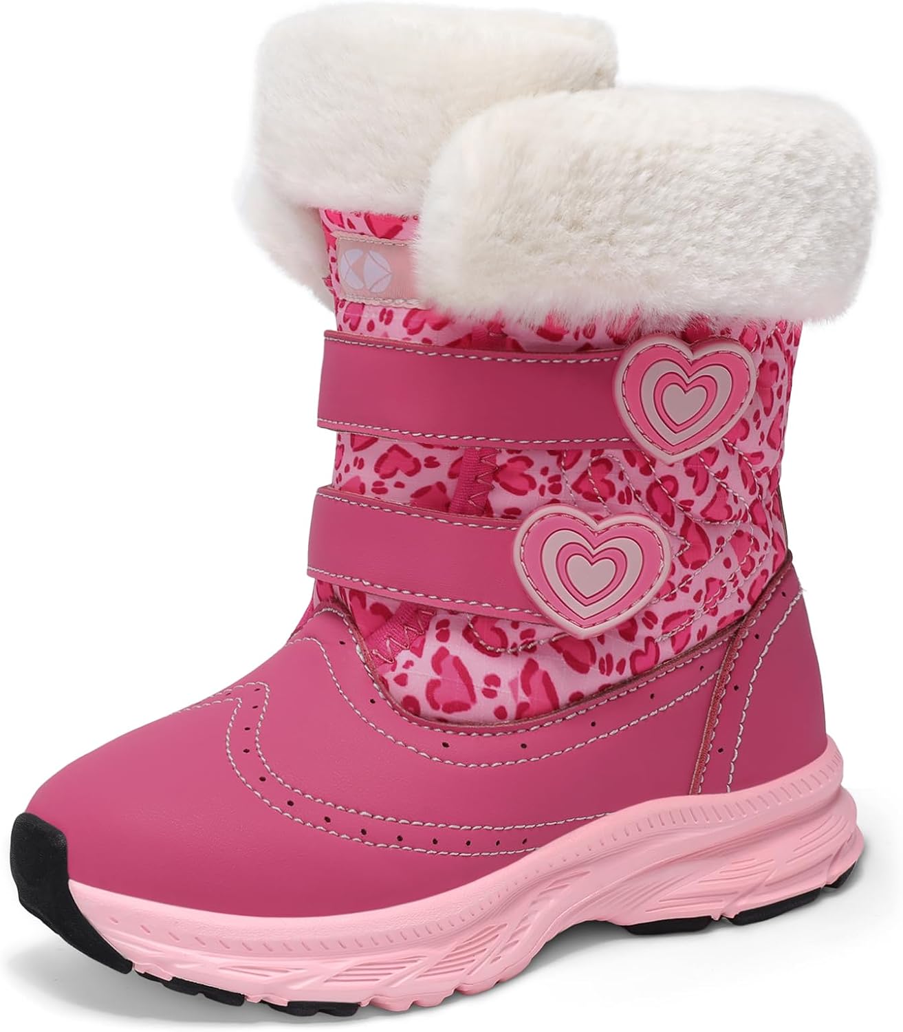 Centipede Demon Toddler Girl Boots Kids Snow Boots Fuzzy Winter Shoes