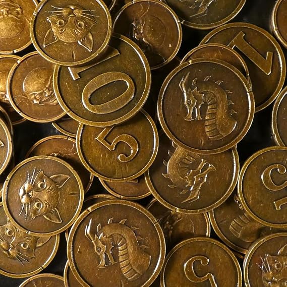 Clank! Metallic Coins