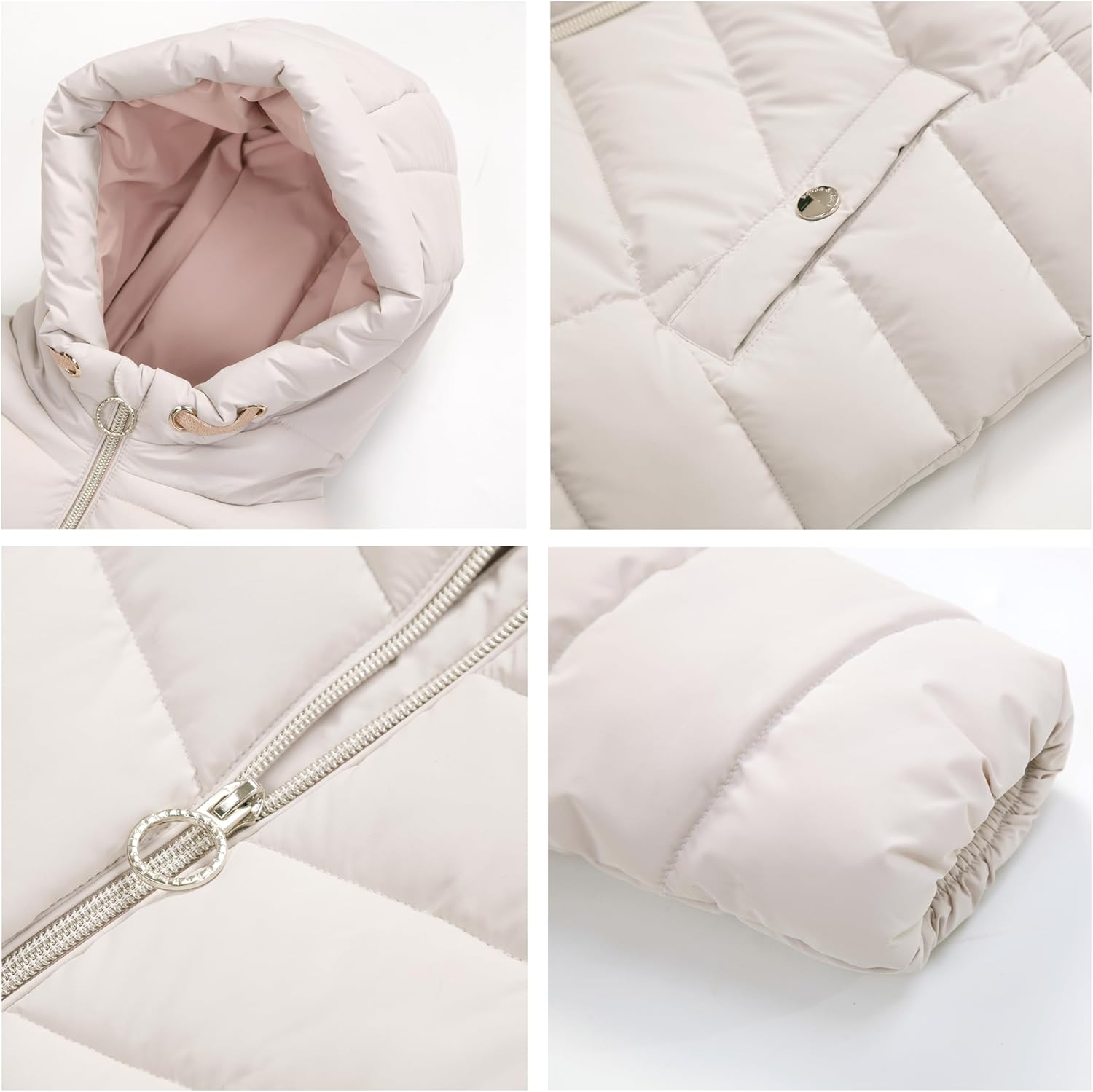 Rokka&Rolla Girls' Water-Resistant Long Puffer Jacket Winter Coat - Image 5