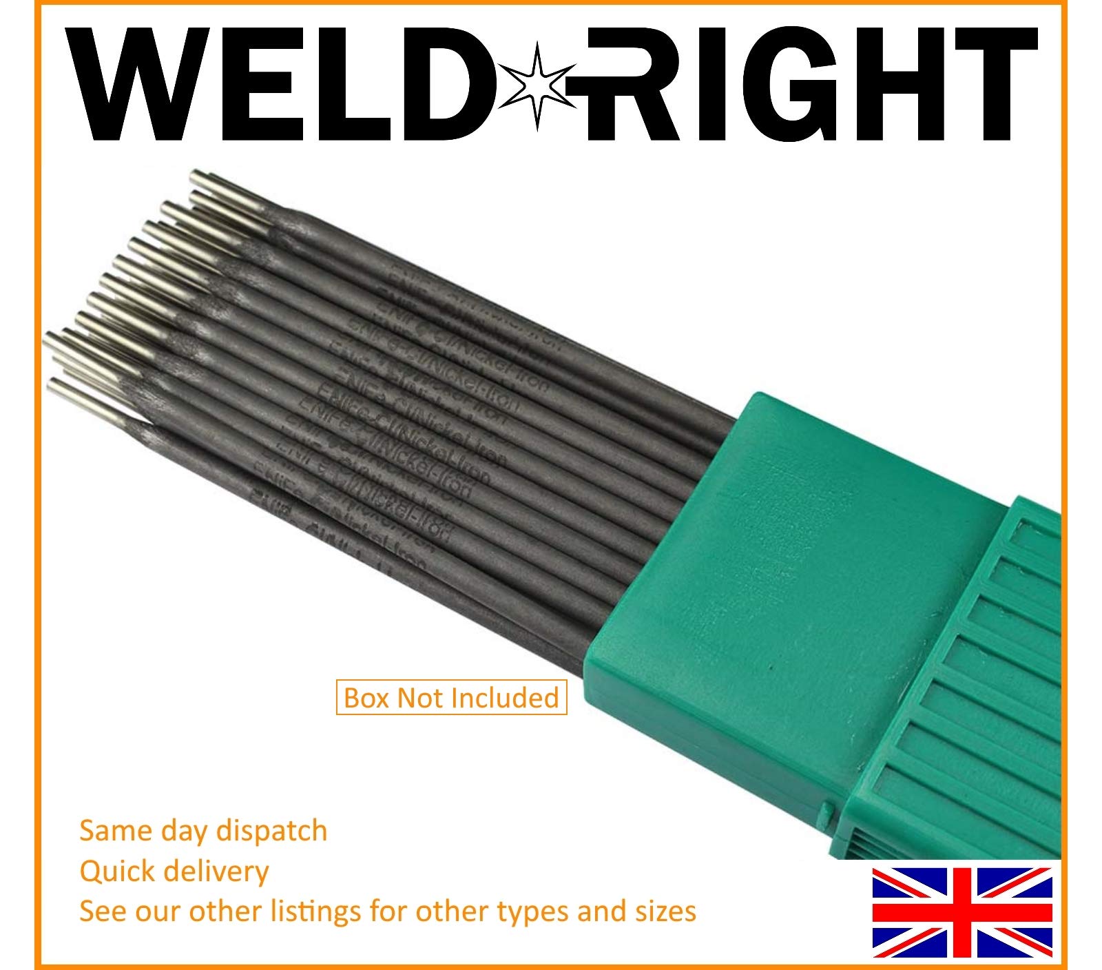 Weld Right ENiFe-C1 Ferro Fonte Iron Soudage À L'Arc Électro