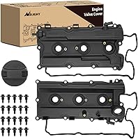 Nilight Pair Engine Valve Covers for Nissan Frontier 2005-2019, Pathfinder 2005-2012, Xterra 2005-2015 V6 4.0L - Leak-Proof Replacement
