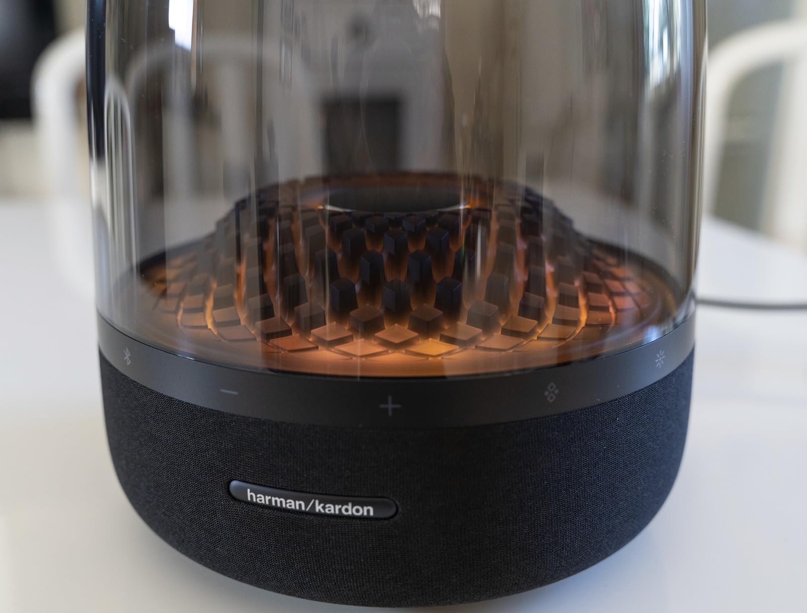 JAM Heavy Metal Wireless Stereo Speaker, Built-In Speakerphone, Powerful 20 Watt Speakers, Aluminum Body, Voice Prompts, Incredible Bass, HX-P920 - Foto 7