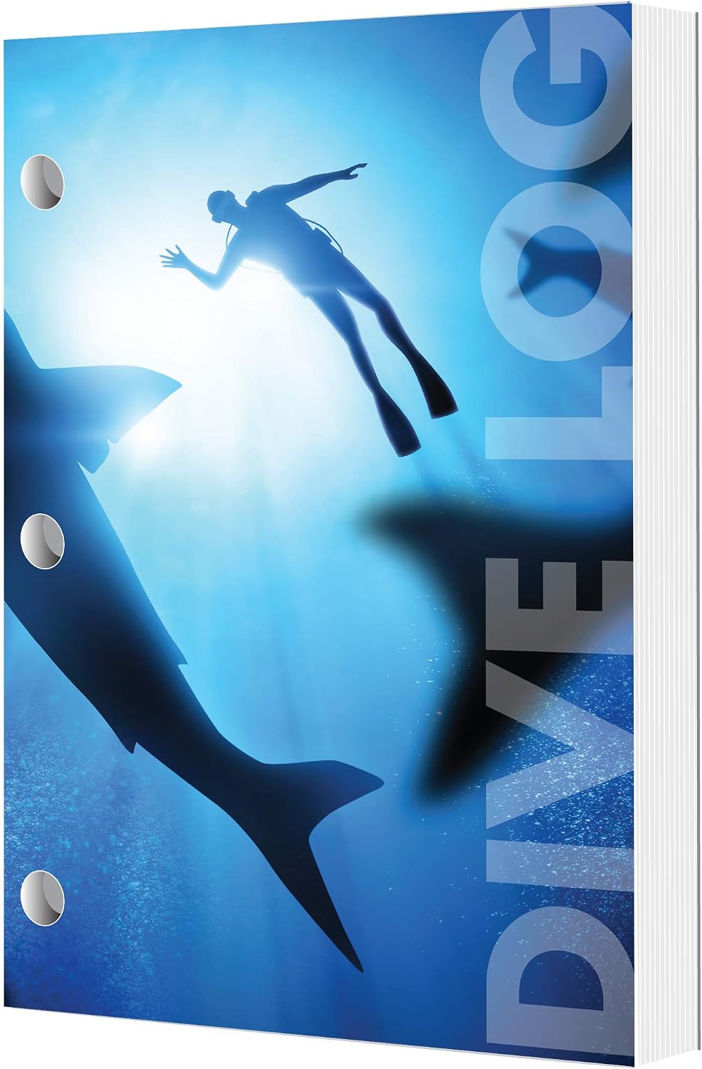 Scuba Diving Log Book - Shark Shadow