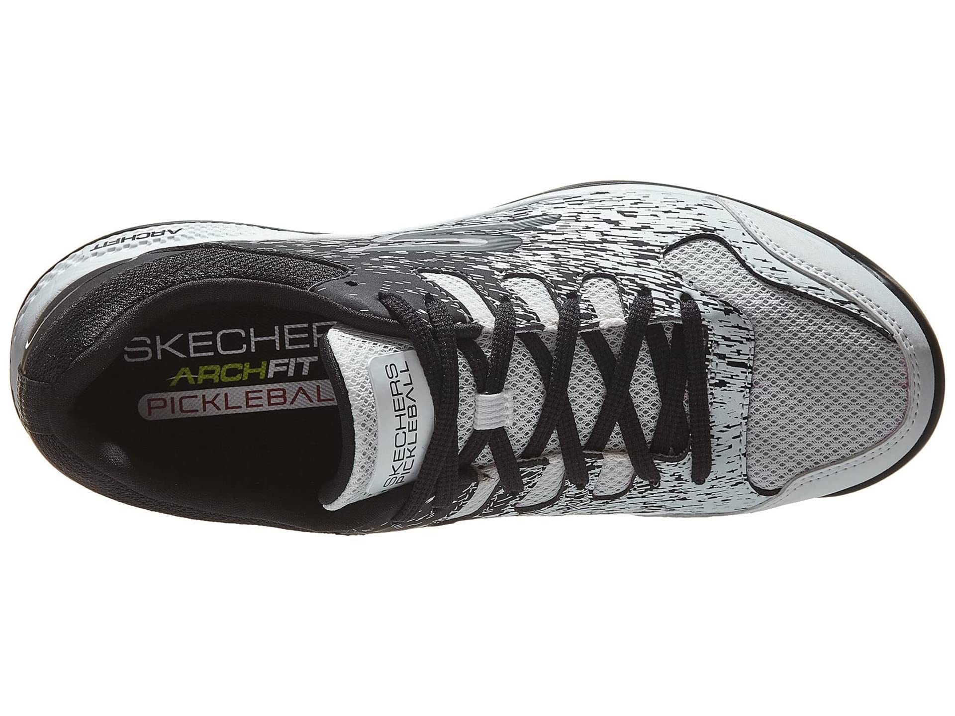 Skechers Mens Viper Court - Athletic Indoor Outdoor Pickleball Shoes with Arch Fit Support | Arch Fit Insole Ultra Go Midsole Goodyear Rubber Outsole Mesh Upper with Synthetic Overlays APMA S product thumbnail 4