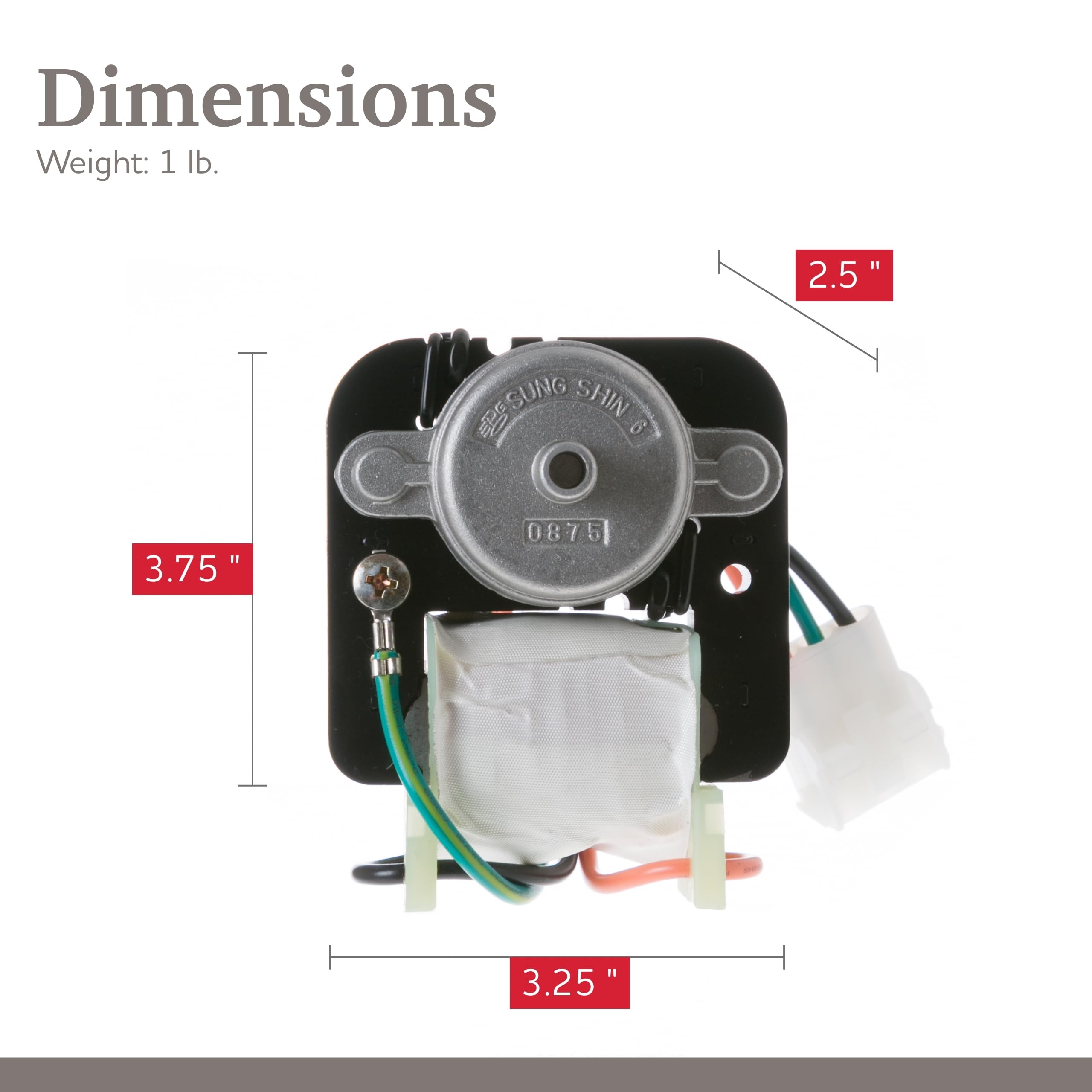 Ricambio Per Frigoriferi GE Valvola Di Aspirazione Acqua Per Frigorifero GE - Modello WR57X33326, Ricambio Originale Sr626sw Sony