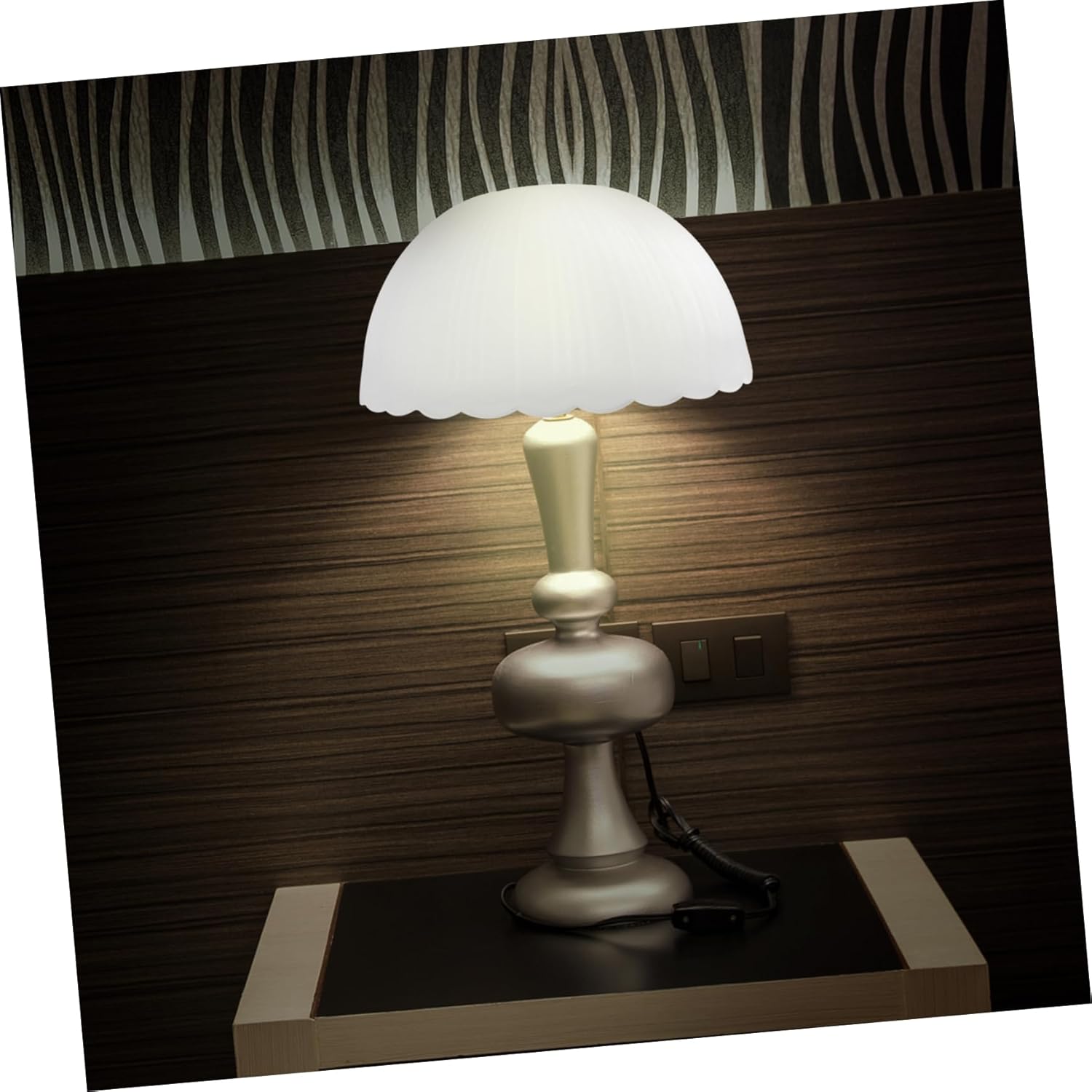 Gadpiparty Quality Glass Table Light Lamp Shade Chandelier Lampshade Replacement Decorative Light Cover