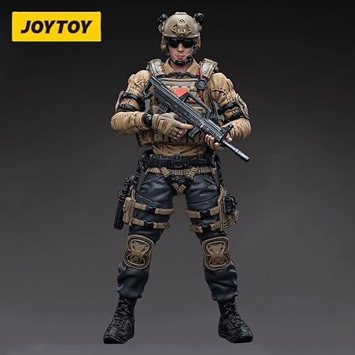 Miniatura 4 de JoyToy Figura militar PLA Grupo de apoyo estratégico 118 escala figura de acción
