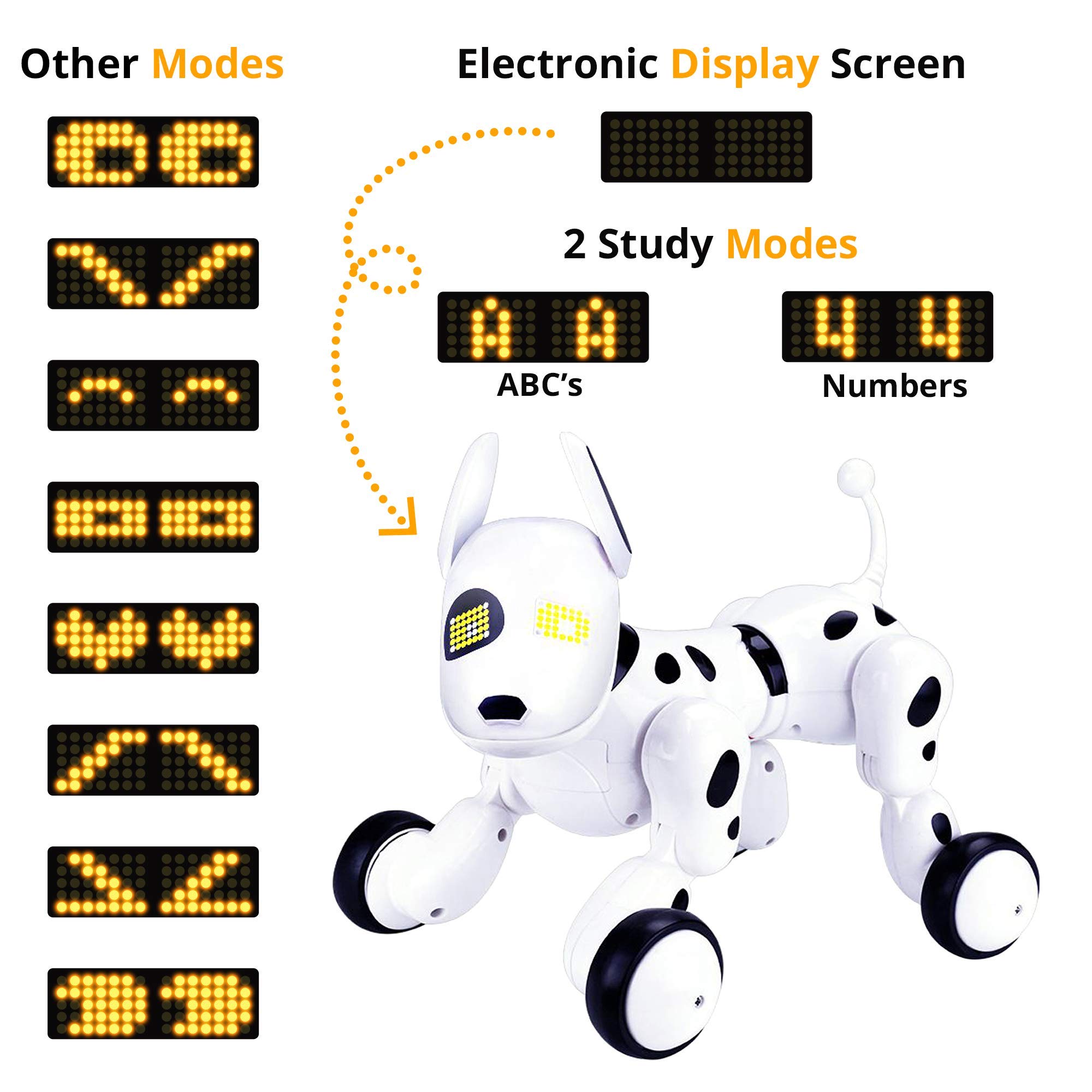 Bambiya Walking Robot Puppy for Kids Programmable Robot Dog w