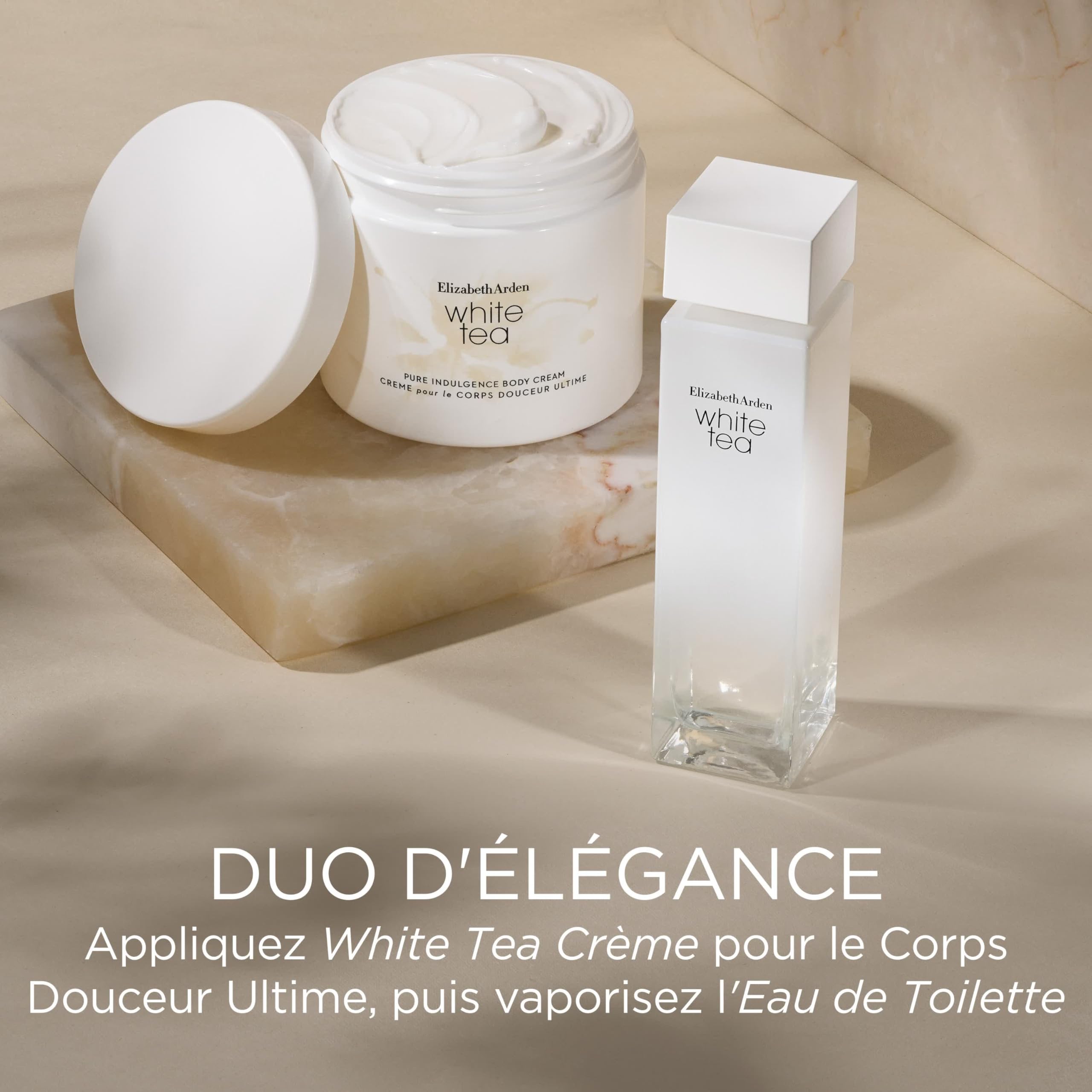 Elizabeth Arden, White Tea Eau de toilette pour Femme, Senteur Florale et Fraîche, Spray Vaporisateur, Parfum pur, délicieusement simple et raffiné