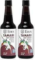 Vista 9 de Eden Salsa de soja orgánica Tamari, fermentada naturalmente a partir de soja sin OMG de EE. UU., sin gluten, 10 onzas