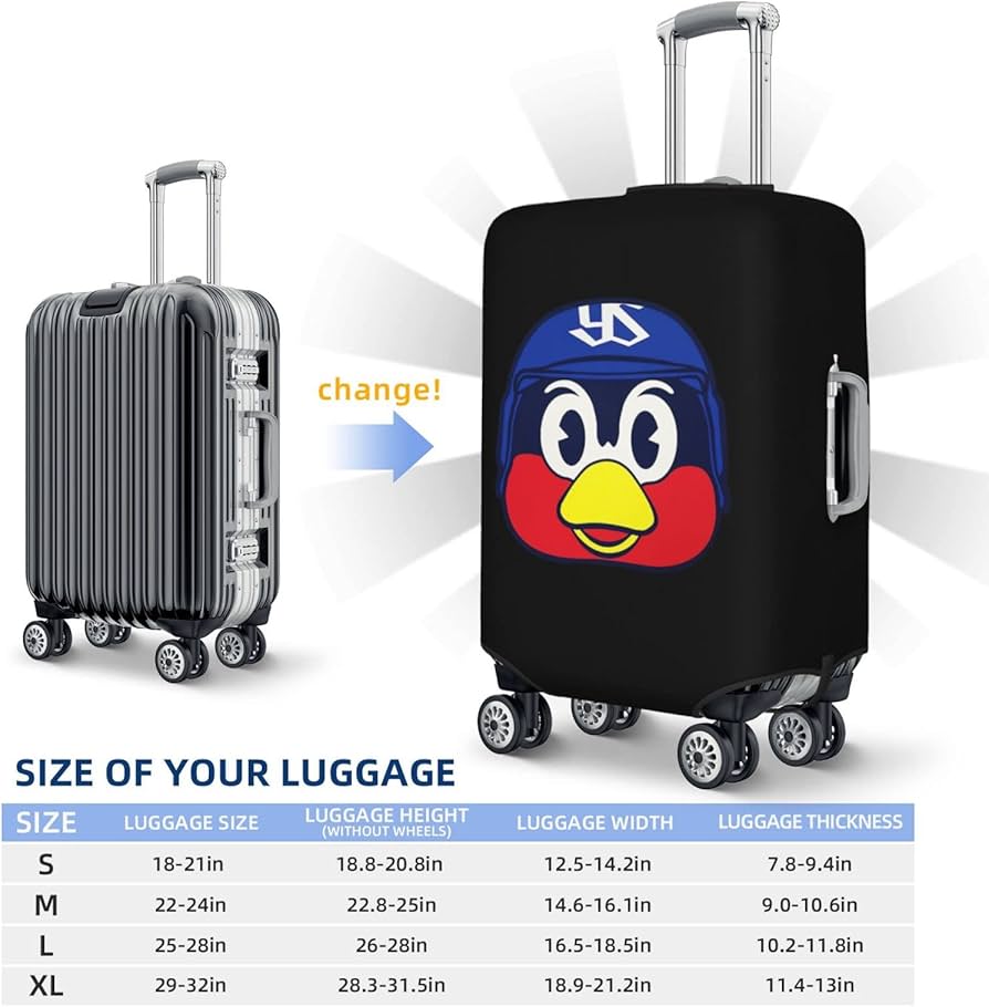 新品　つば九郎　きゃりーけーす　東京ヤクルトスワローズ　スーツケース つば九郎 きゃりーけーす(つば九郎BLACK) 東京ヤクルト