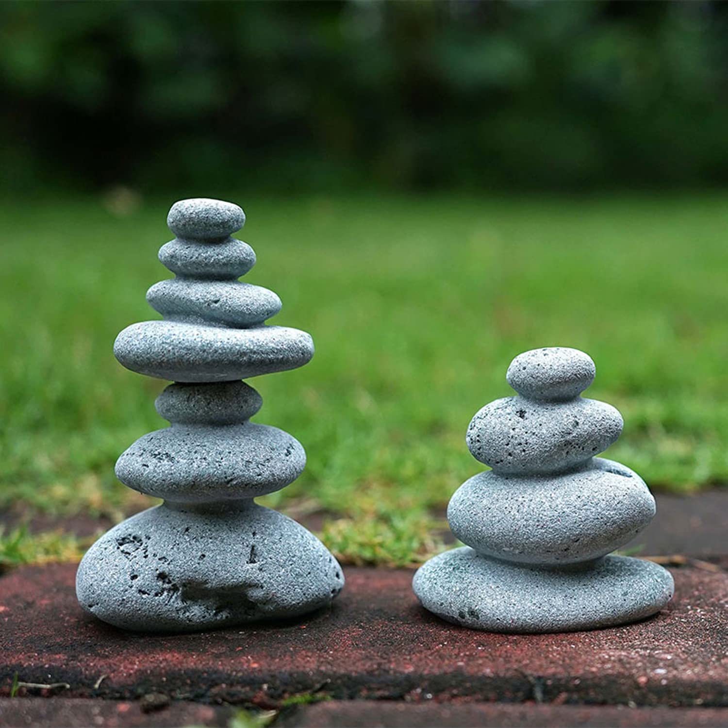 Amazon.com: OwMell Balanced Stones Cairn Statue Garden Decor Amazon.com: OwMell Balanced Stones Cairn Statue Garden Decor