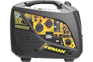 Firman W01784 Portable Generator, Dual Fuel, 3200/2,500 Starting/Running Watts, Electric/Recoil Start, Ready...