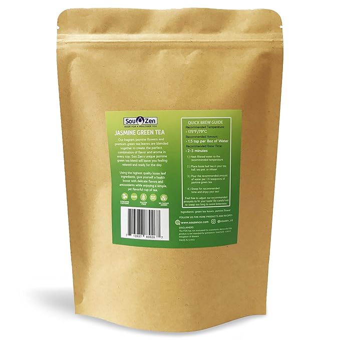 Té Verde en Hojas Sueltas de Jazmín 113g miniatura 2