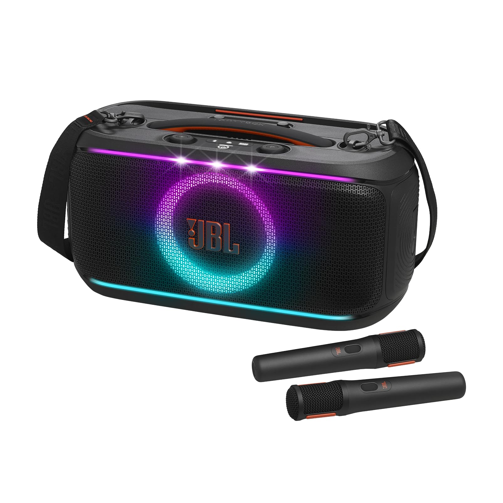 スピーカー　jbl partybox Amazon.co.jp: JBL PARTYBOX ON THE GO 2 マイク2本付属 Bluetooth