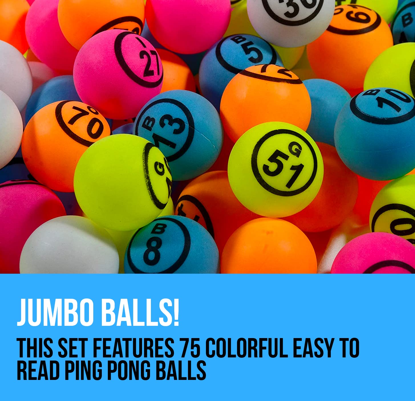 Regal Games Jumbo Professional Bingo Cage Includes Brass Cage, 75